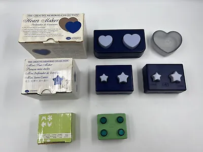 3 Creative Memories Collection Maker's | Heart Mini Star & Meadow Micro Maker • $22