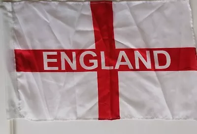 £3.99 • Buy ENGLAND CAR FLAG TWIN PACK - 18  X 12  ( W:45cm X H:30cm )