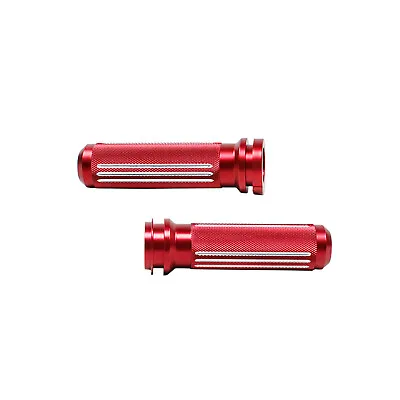 1.0  Red Handlebar Control Hand Grips For Harley FLHX FXBB Dyna Touring W/TBW • $49.95