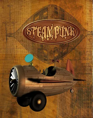 Steampunk Prints Steampunk Poster Industrial Prints Home Decor Art Steampunk • $9.45