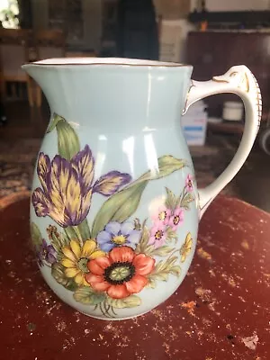 Wow! Vintage B&G KJOBENHAVN Denmark Floral 6  Pitcher • $42.95