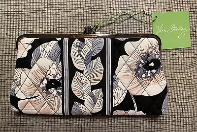 Vera Bradley  Double Kiss Lock Clutch Wallet Camellia NEW * NWT* • $38