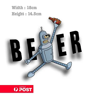 Air Jordan Beer Bender - Nike  Bender Funny Logo Sticker  • $10.30