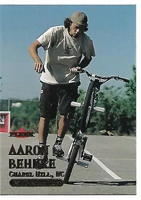 Aaron Behnke 2000 Fleer Adrenaline Gold Classic BMX X-Games Extreme Sports • $0.50