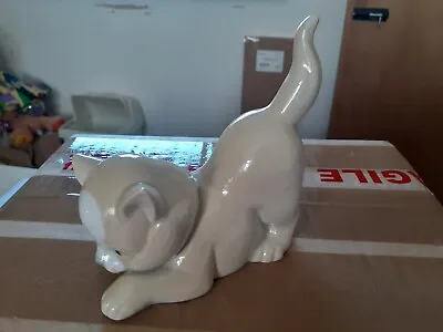 £5 • Buy Valencia Porcelin Kitten Made In Spain Nao/lladro ?