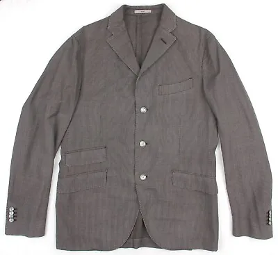 BOGLIOLI ETON Men's Grey Jacket Blazer Light Sport Coat Sz 48 38'' Suit Wool • £194.85