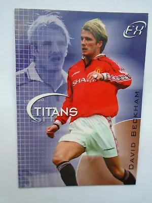 David Beckham Manchester United Card 2001 Futera Fx #31 Titans • £12.95