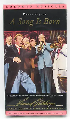 A Song Is Born VHS 1947 1992 Danny Kaye Musicals New Factory Sealed • $16.99