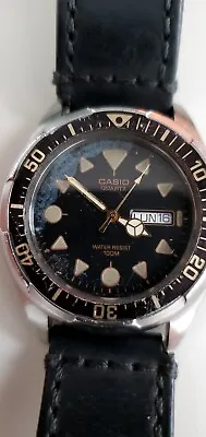  Casio Quartz MD-502 Day/Date Vintage Men's Wristwatch • $45
