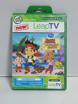 Ksm. NIP Leap Frog LeapTV Jake And The Never Land Pirates Pre K-K 3-5 Years Math • $16.93