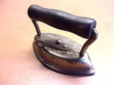 Vintage DOVER No. 602 Salesman's Sample Sad Iron Early Miniature Working Iron • $17.99