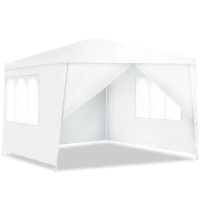 $75.95 • Buy 3mx3m Canopy Party Wedding Event Tent  Heavy Duty Outdoor Gazebo Side Walls