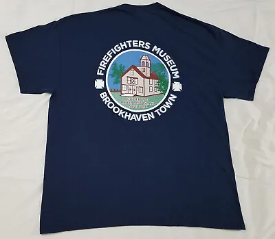 Brookhaven Town Volunteer Firefighters Museum Shirt XL New York Fire Department • $9.99