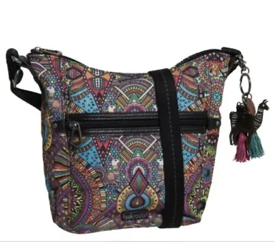 Sakroots Women's Multicolored Sequoia Small Cross Body Bag-NWT • $66.81