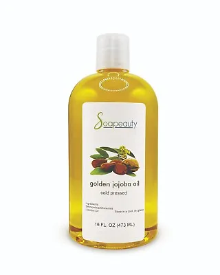 Jojoba Oil 100% Pure Raw Unrefined Golden Natural Cold Pressed 4 Oz To 7 Lb • $7.92