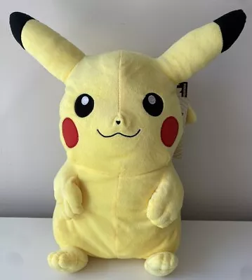 Pikachu Pokemon Large 17  Plush Soft Toy Backpack 2011 Tags Attached • $30