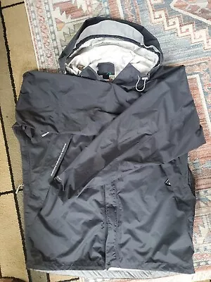 Men's Pre-owned Black Eastern Mountain Sports Rain Jacket • $19.99