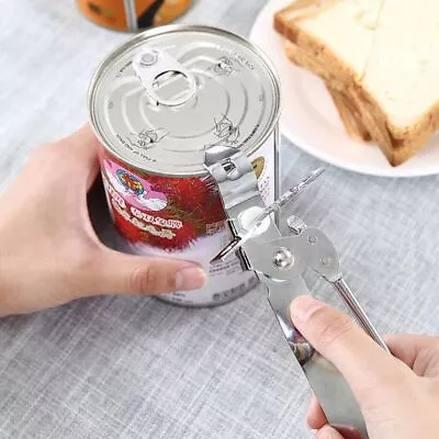 Manual Can Opener Tip Head Can Piercer Bottle Opening Aid Jar Opener  Camping • £4.33