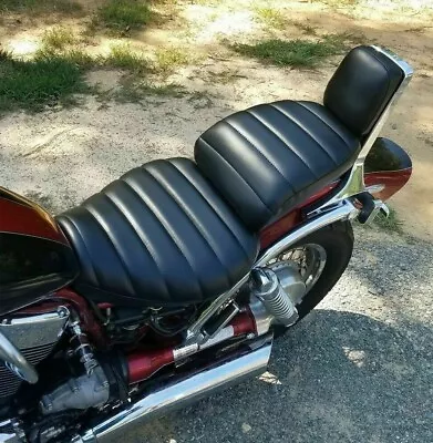 $44.95 • Buy SUZUKI VS1400 INTRUDER GLP 1987-2004 Custom 3 Piece Seat Cover / Backrest Cover 