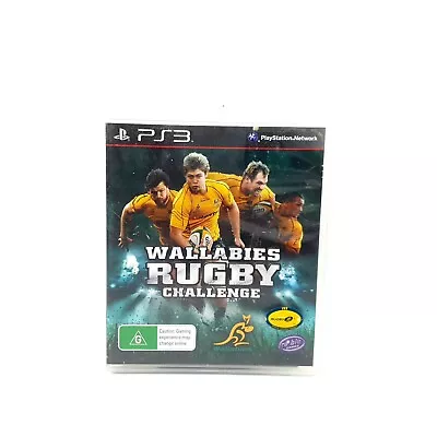 Wallabies Rugby Challenge + Manual - PlayStation 3 PS3 - FREE POST • $6.49