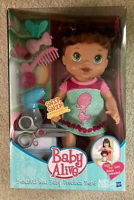 Brand New Baby Alive - Beautiful Now Baby Style Her Hair - Hispanic Doll • $49.99