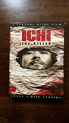 Ichi The Killer 2 Disc DVD Uncut English Subtitles Rare OOP DISC IN UK Region 2 • £25