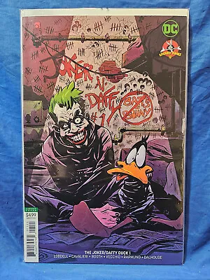 DC 2018 The Joker/Daffy Duck #1  Variant Cover  Comic VF+ • $3.99