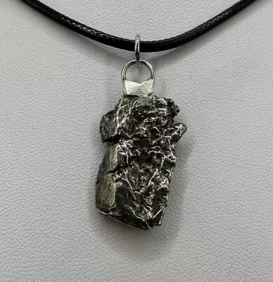 Aletai Meteorite Pendant 8.98 Grams COA Astronomy Gift Authentic Meteorite • $39