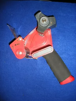 Red Scotch 3m 2 Inch Tape Dispenser - Handheld Packing Tape Gun Foam Grip • $12.99