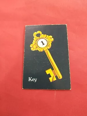 Mystery Mansion Board Game 1984 REPLACEMENT #1 KEY CLUE CARD *73T • $8
