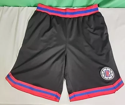 Ultra Game NBA Los Angeles Clippers Mens XL Extra Large Drawstring Shorts • $17.50