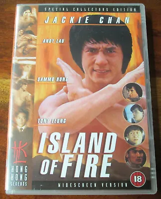 Island Of Fire (1990) UK DVD Hong Kong Legends Collector's Edition RARE OOP • £10