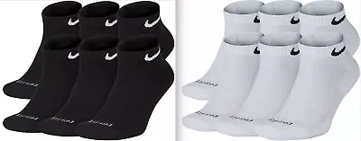 Mens NIKE Everyday Performance PLUS LOW Socks Pick 1 - 3 - 6 Pairs Dri Fit NEW • $28.99