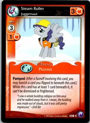 $0.99 • Buy My Little Pony Canterlot Nights Card #38 C Steam Roller