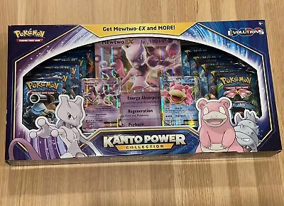 Pokemon TCG: Kanto Power Collection Box Mewtwo EX XY Evolutions NEW Sealed • $215