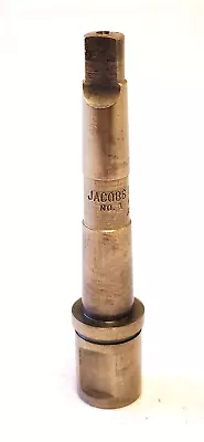 Jacobs Chuck Arbor A0126 No. 1 Morse Taper (new Jacobs Original Made In Usa) • $35