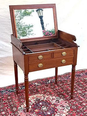 Fine Chippendale Styled Mahogany Antique Vanity - Shaving Stand • $1417.50