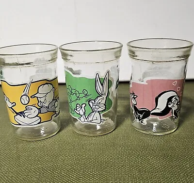 Vintage Looney Tunes Welch's Jelly Glasses Jars • $15