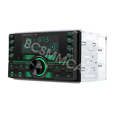 Rotary Volume Control MP3 Play Front AUX Audio Input Bluetooth Car Stereo System • $59.89