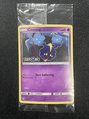 Pokemon Sealed Cosmog Toys R Us Promo Sun & Moon 64/149 Holofoil • $8