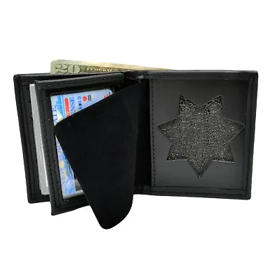 Perfect Fit CDCR Flat Badge Wallet CA California Corrections Officer 7 PT Star  • $37.08