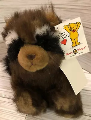 Vtg 1997 Mary Meyer Ringo Plush Raccoon SOFT! Toy Stuffed Animal - New Old Stock • $12.75