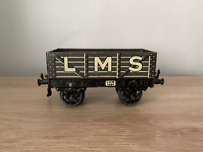 BING FOR BASSETT LOWKE O GAUGE TIN-PRINT LMS OPEN COAL WAGON For UK MARKET • $85