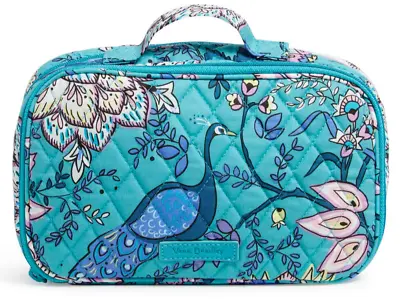 Peacock Garden Vera Bradley Blush & Brush Cosmetic Make Up Case New • $19.47