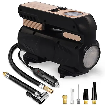 £15.99 • Buy Heavy Duty 12v Car Tyre Electric Inflator 150psi Air Compressor Pump Portable Uk