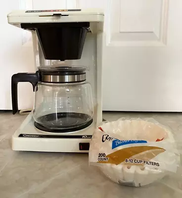 Vintage Norelco Dial-A-Brew II 10 Cup Drip Coffee Maker *TESTED* • $19.99