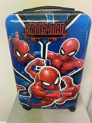SPIDERMAN!! Marvel 21  Hardside Spinner Wheels Kids Suitcase  SUPER COOL NEW! • $89.99