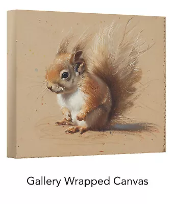 Squirrel - Wall Art - Canvas Or Print • £7.99