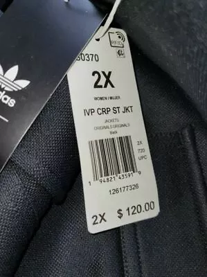 Adidas X Ivy Park Crop Suit Jacket Black/Mesa Beyonce GS0370 Choose Size  • $212.29