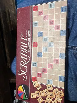 Vintage Scrabble Board Game Complete 1982 Selchow & Righter No. 17 • $8.99